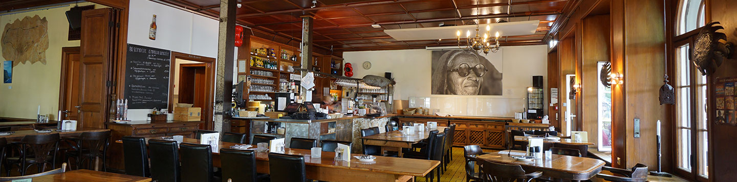 the bar