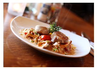 restaurant food
